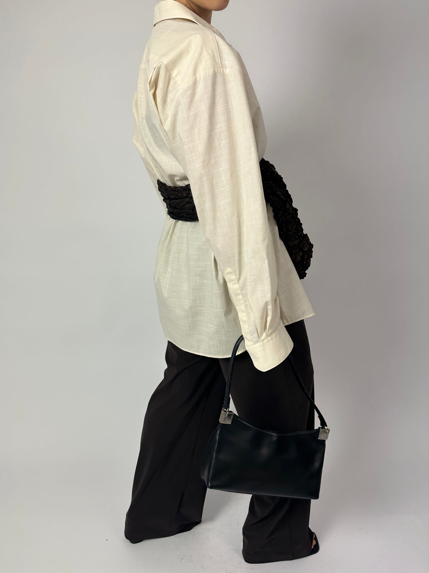 Scarf | Dark brown