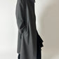 Belted wool coat | Grey