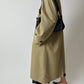 Long Mac coat | Khaki