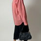 Striped shirt | Red / Ecru