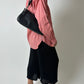 pleated culotte | Black