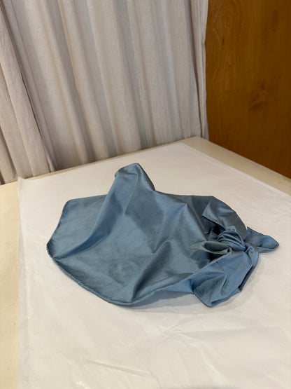 NYN deadstock silk scarf | Deep Turquoise