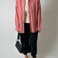 Striped shirt | Red / Ecru