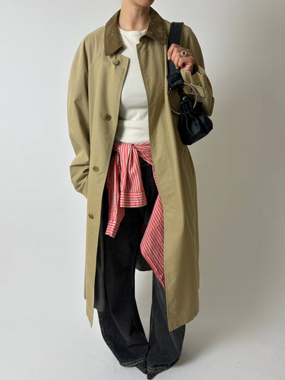 Striped shirt | Red / Ecru