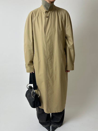 Long Mac coat | Khaki