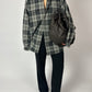 Relaxed checked shirt | Grey