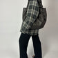 Relaxed checked shirt | Grey
