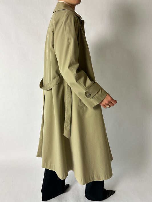 Long trench coat | Beige