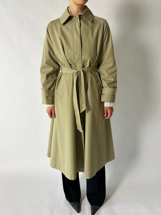 Long trench coat | Beige