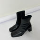 Leather ankle boots | Black