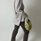 Low waist bootleg denim | Soft brown