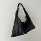 Leather shoulder bag | Black