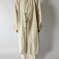 Long Mac coat | Soft ecru