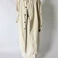 Long Mac coat | Soft ecru