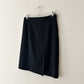 Wool pencil skirt | Black