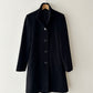 Long wool coat | Black