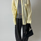 Oversized shirt | Soft yellow