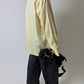 Oversized shirt | Soft yellow