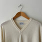 Wool knitted sweater | Off white