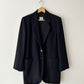 Wool blazer | Dark Blue