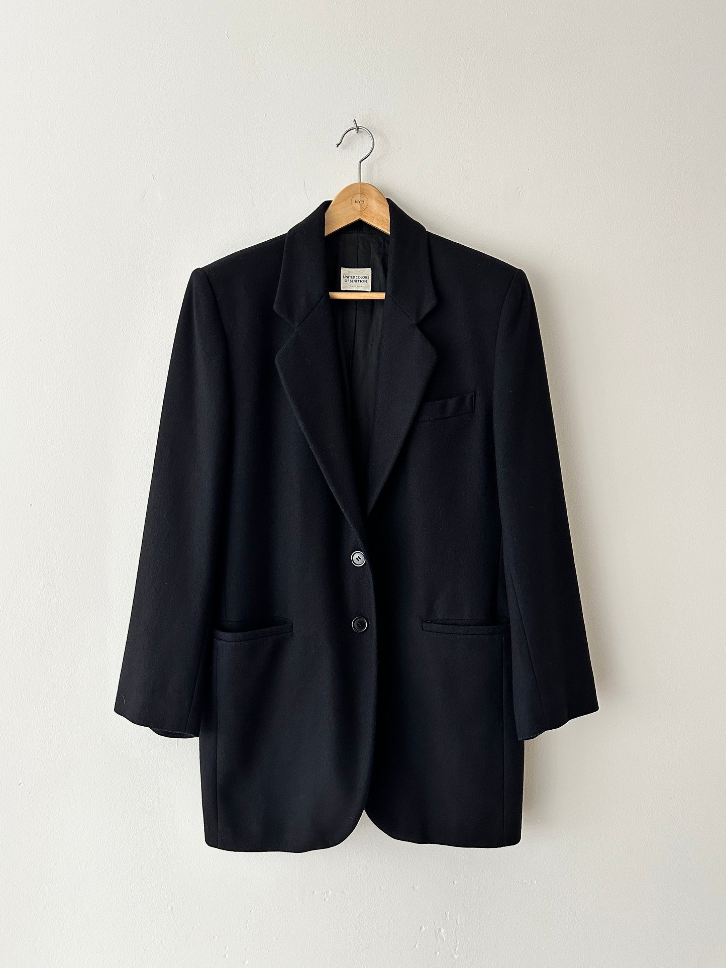 Wool blazer | Dark Blue