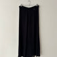Sheer maxi skirt | Black