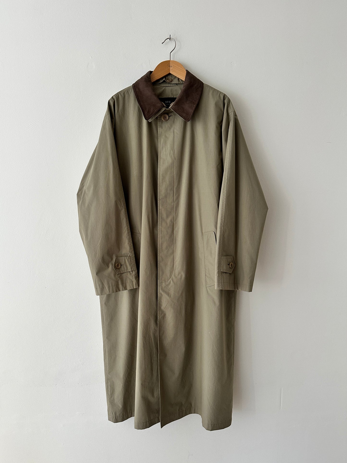 Long Mac coat | Green