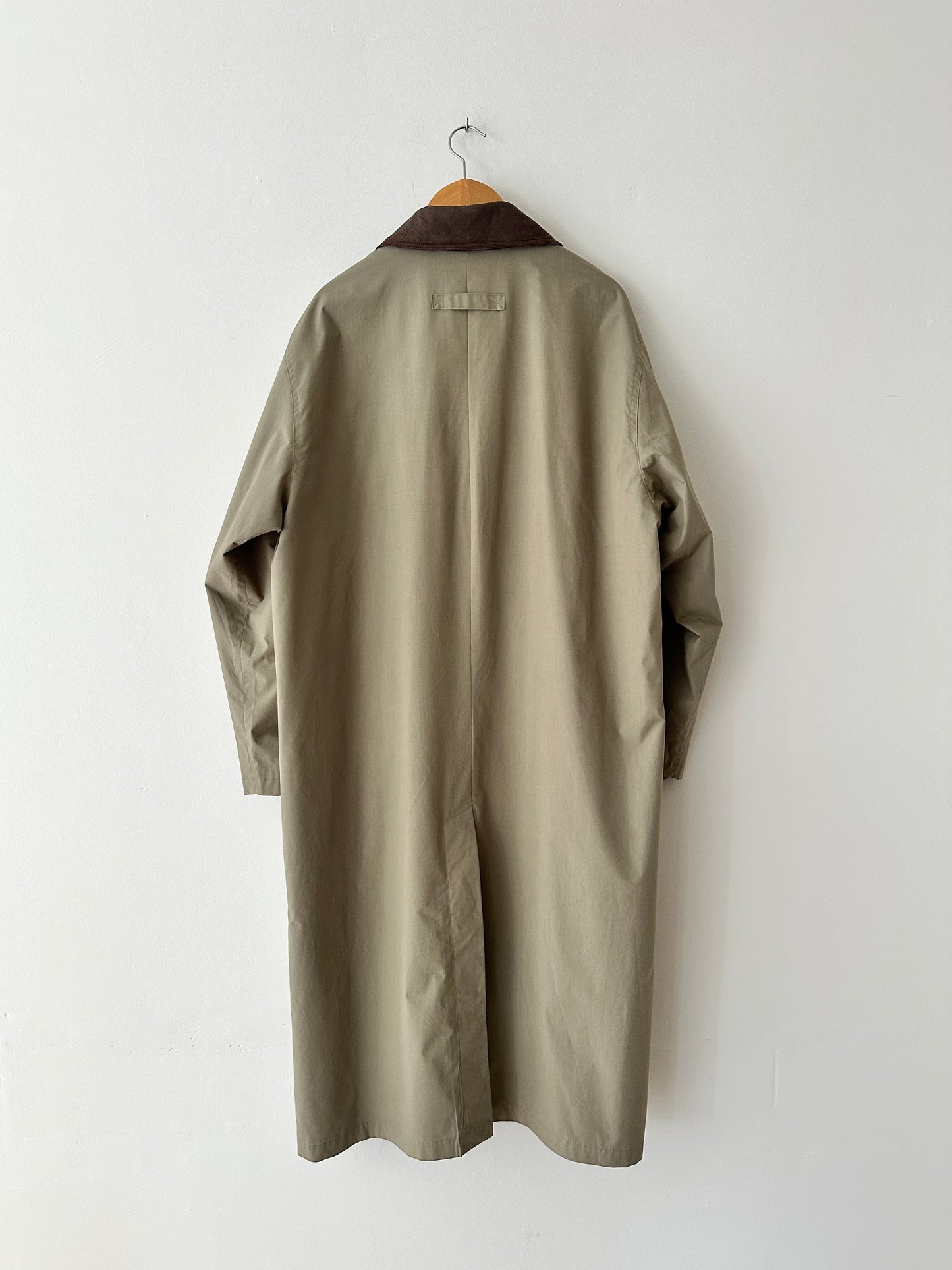 Long Mac coat | Green