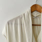 Draped top | Off white