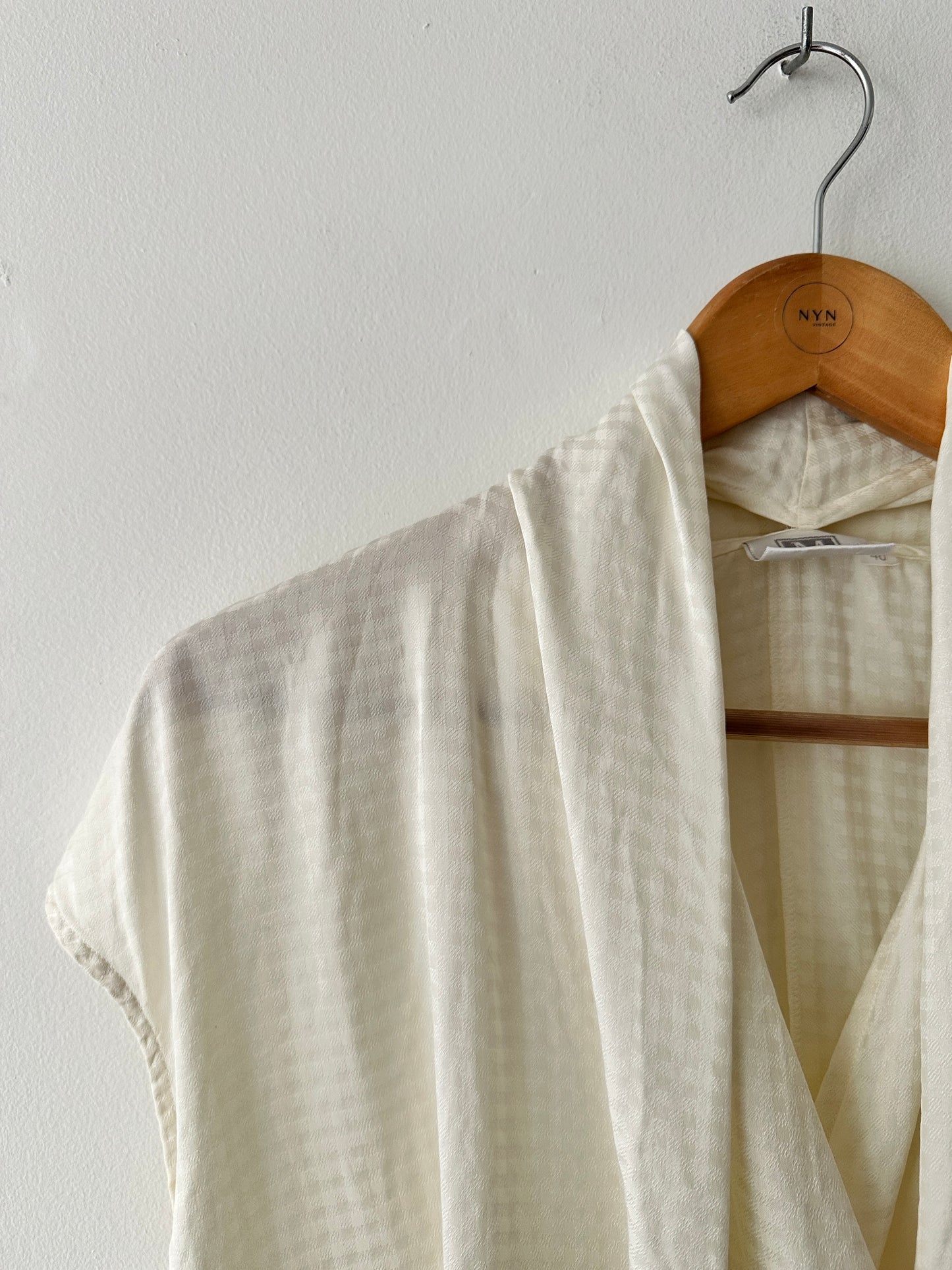 Draped top | Off white