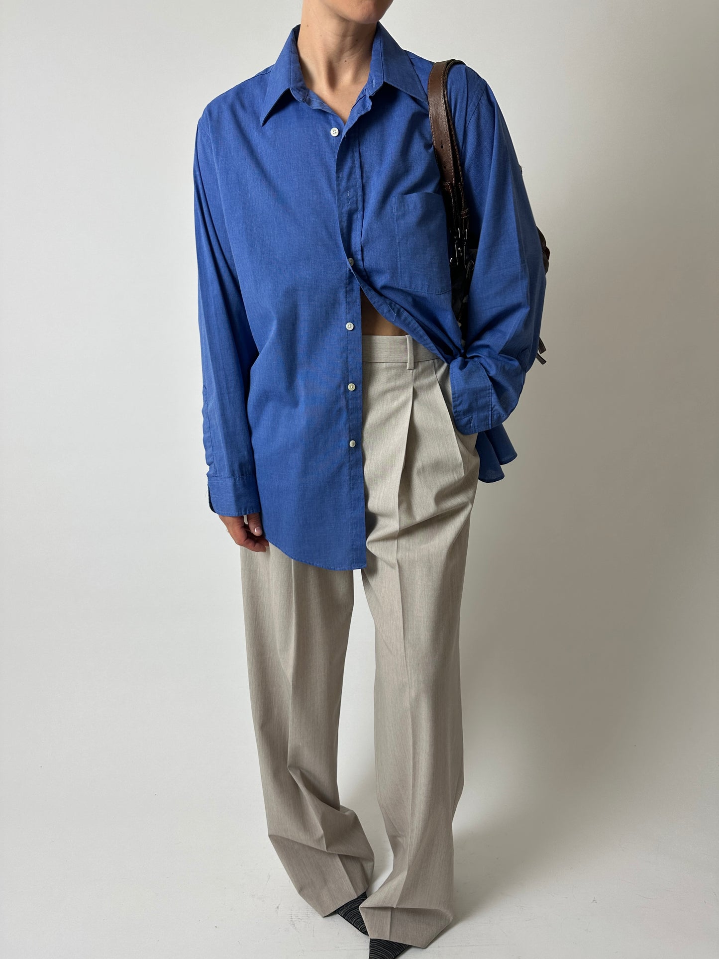 Oversized shirt | Blue