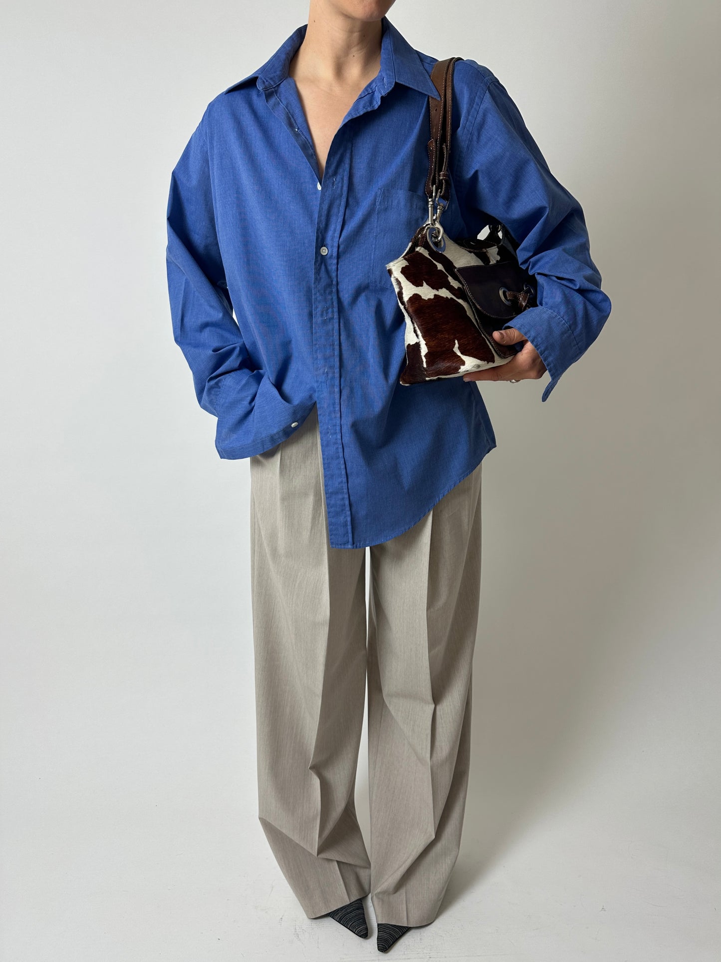 Oversized shirt | Blue
