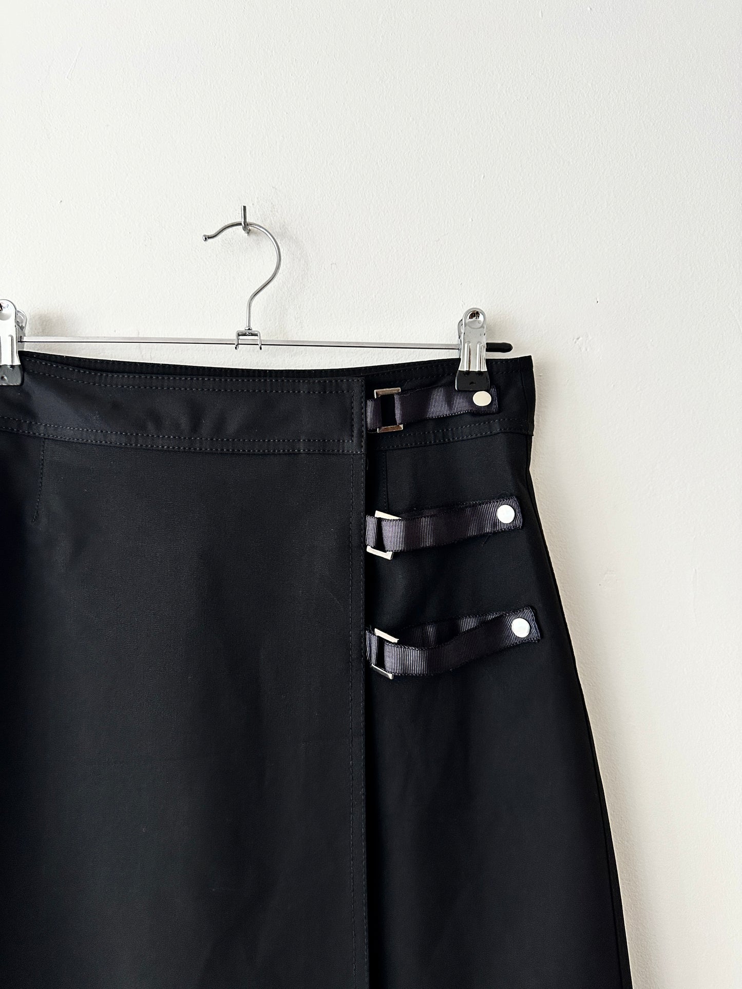 Wrap skirt | Black