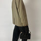Relaxed fit wool blazer | Beige Grey