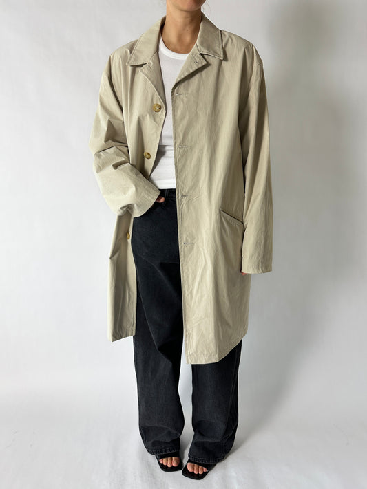 Mac coat | Soft ecru