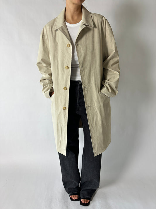 Mac coat | Soft ecru