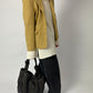 Wool fitted blazer | Ochre