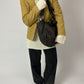 Wool fitted blazer | Ochre