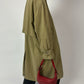 Leather shoulder / crossbody bag | Bordeaux red
