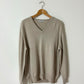 Wool blend jumper | Soft beige
